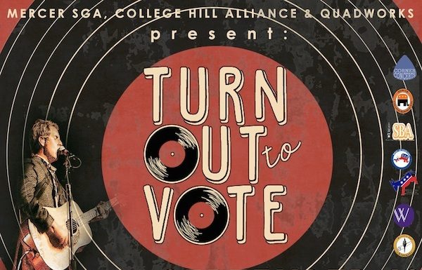 College Hill Alliance, Mercer University SGA, TurboVote to Present ‘Turn Out to Vote’ Concert on Sept. 19