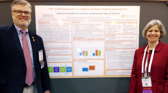 Physical Therapy Faculty Present at American Physical Therapy Association Combined Sections Meeting