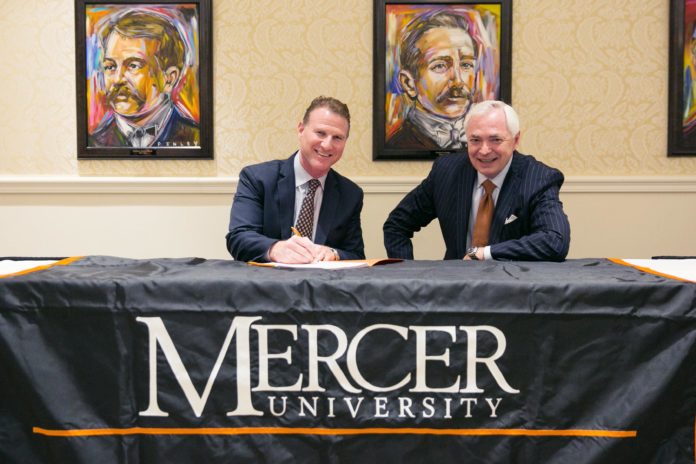Mercer-Shorelight signing ceremony