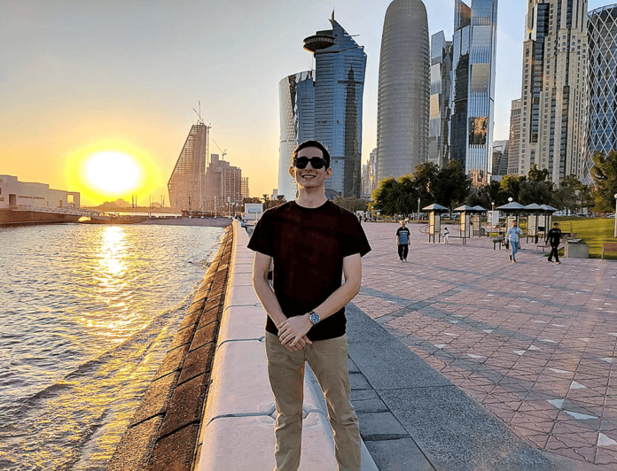 Mercer student Fabian Kopp visited Qatar in November as part of the Qatar Exchange Fellowship.