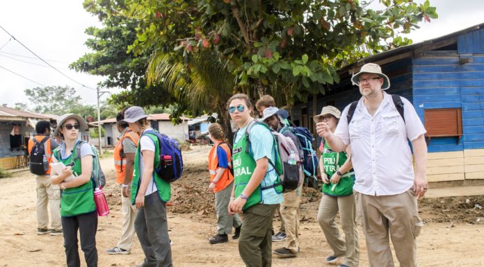 Distinguished University Professor of Chemistry Dr. Adam Kiefer Selected as 2019 IUPAC Young Observer Dr. Adam Kiefer in Peru