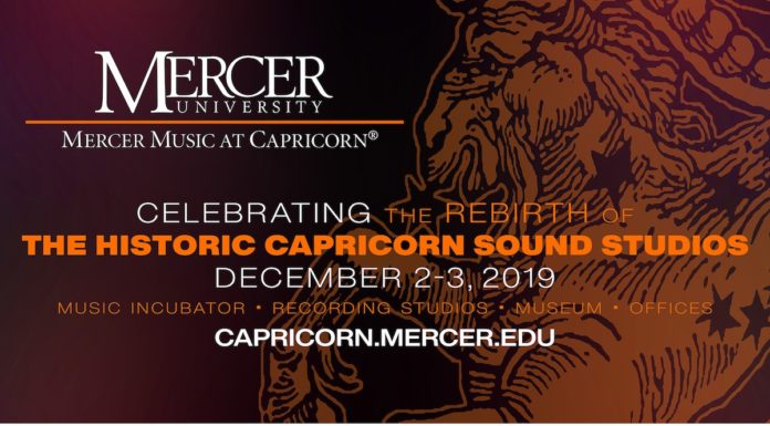 Two Days of Events to Mark Rebirth of Macon’s Historic Capricorn Sound Studios Capricorn Rebirth