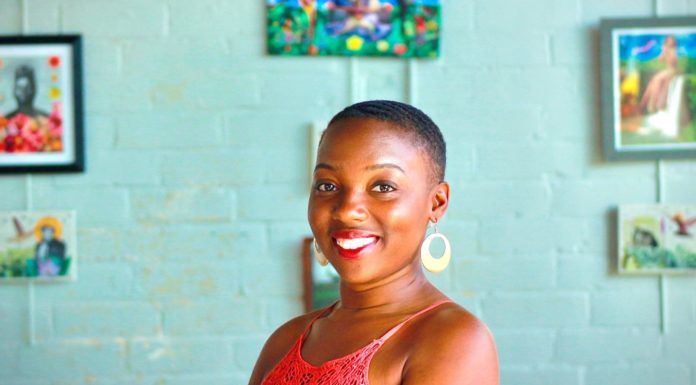 Mercer Memories: Nancey Price, CLA ’15 Nancey B. Price with her artwork