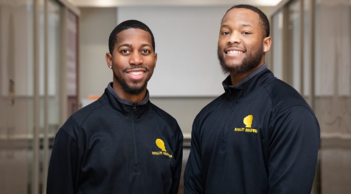 Mercer alums’ durag promises more convenience, better compression and greater comfort Jabril Edmonson and DeShun Gilchrist