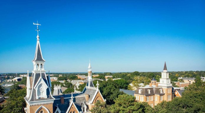 Two faculty members selected for Governor’s Teaching Fellows Program Campus Aerial