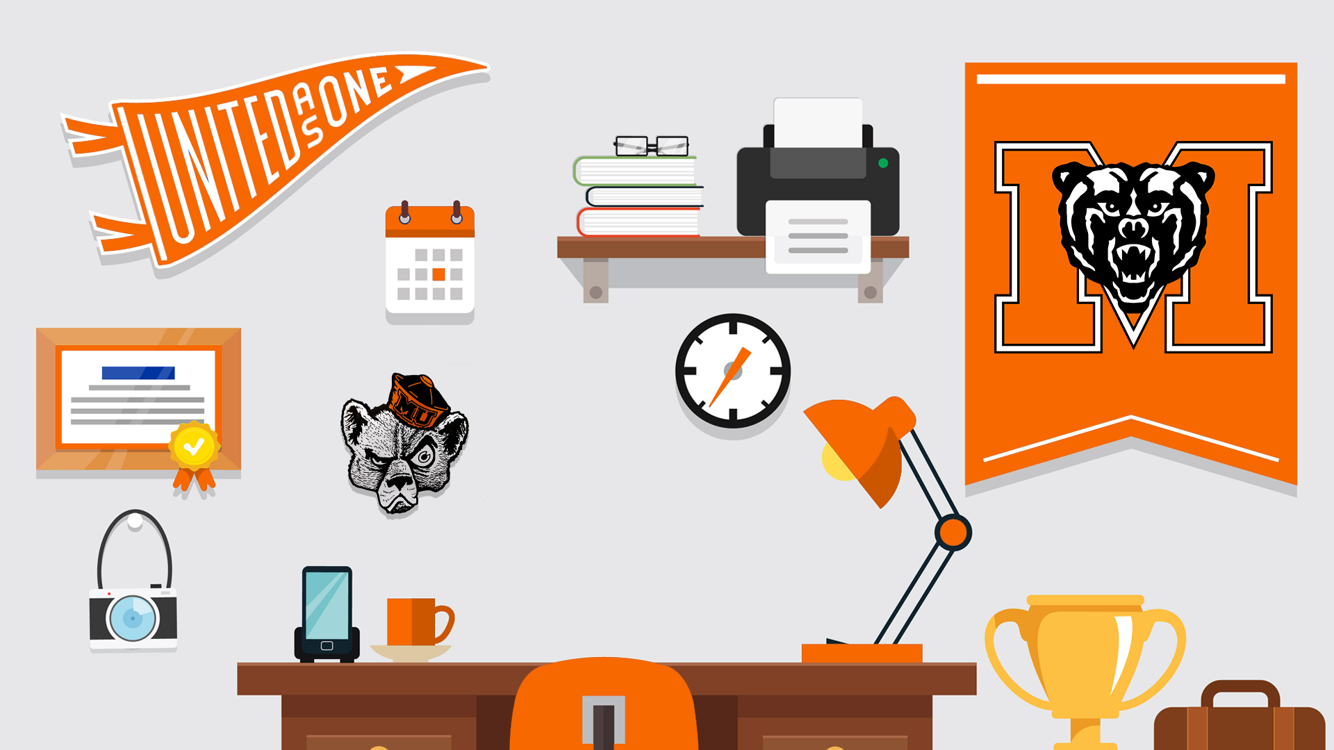 Fun Friday: Mercer Athletics-themed Zoom backgrounds - The Den