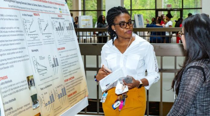 Atlanta Research Conference announces student research awards Student presents at the 2019 Atlanta Research Conference