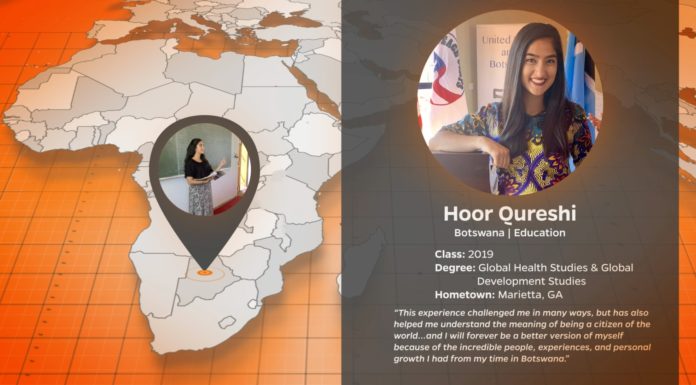 Meet Mercer alumni who have served as Peace Corps volunteers Peace Corps video screen grab