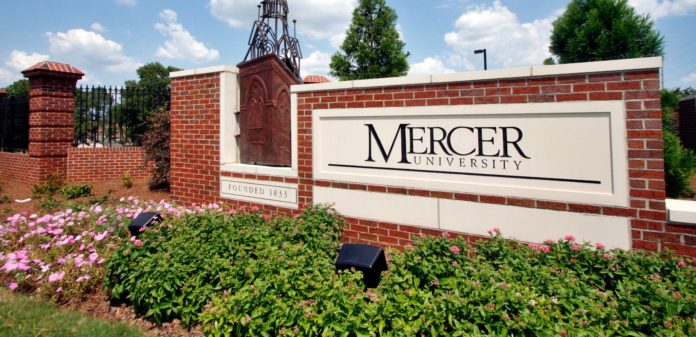 Entrance to Mercer University