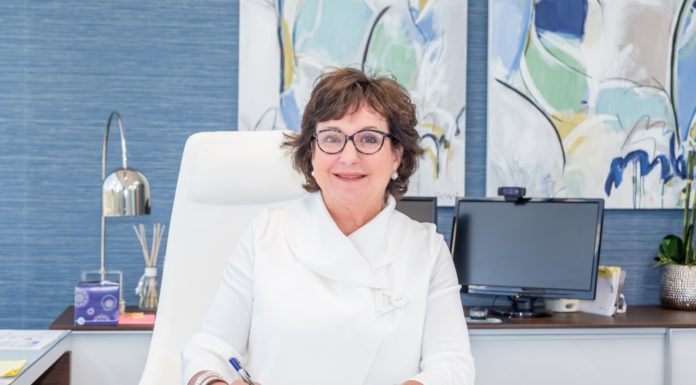 Meet Mercer Law’s first female Student Bar Association president Lydia Sartain sits at desk