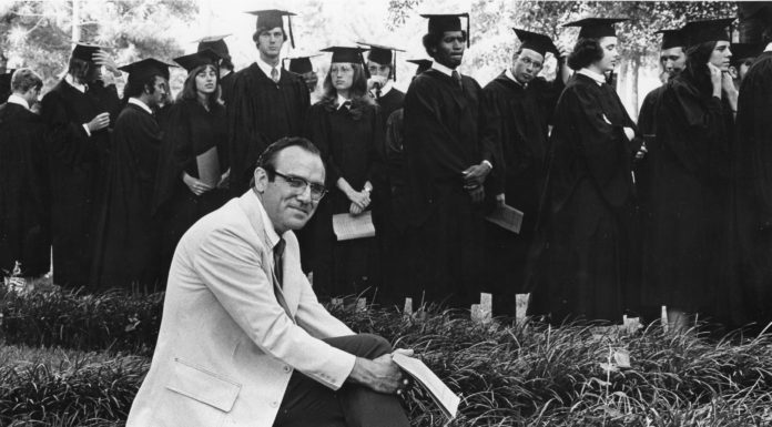 ‘Papa Joe’ believed Mercer was not just a school but a family | Mercer Legends Dr. Joseph Hendricks is pictured in 1973.