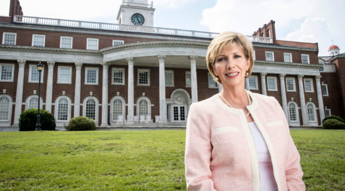 After audit, Trump could request recount in Georgia, Mercer expert explains Cathy Cox stands in front of the law school