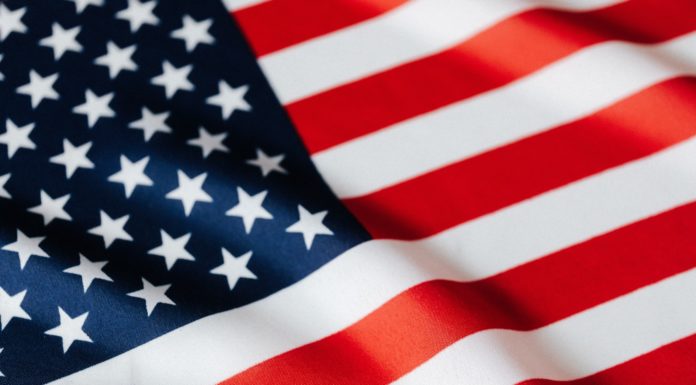 The 2020 election highlights a deeply divided America American flag