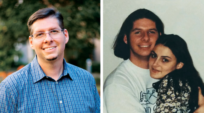 Faculty Flashback: Dr. David A. Davis Dr. David Davis is pictured recently and during his college days.