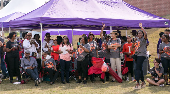New Alumni Affinity Groups connect Mercerians with common interests The African American Alumni Network, Mercer's first Alumni Affinity Group, is pictured during a past Homecoming celebration.