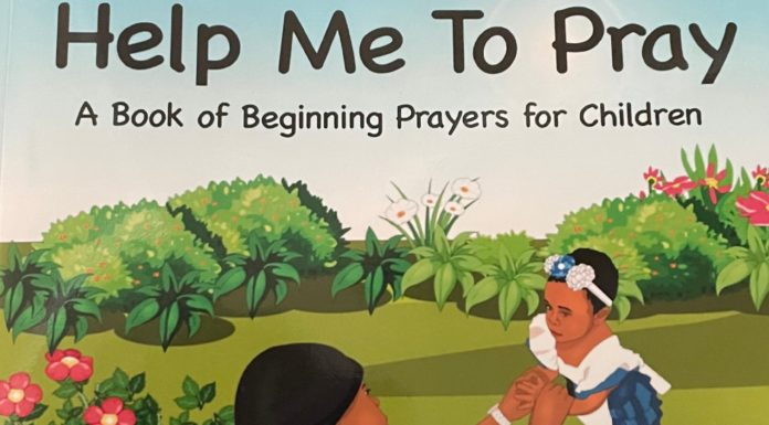 Theology alumna publishes children’s prayer book Cover of Help Me To Pray book