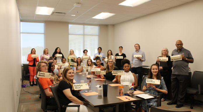 Mercer’s QEP program integrates service and research The 2019 cohort of professors and students in the QEP Summer Student Research Program.