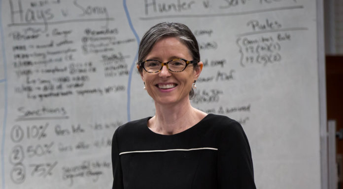 Mercer law professor Karen J. Sneddon accepts National Legal Writing Award Karen J. Sneddon receives legal writing award.