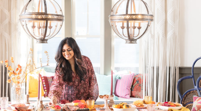 Alumna creates home decor brand to ‘give places a sense of culture and history’ | Mercer Made Sonal Patel-Cochran