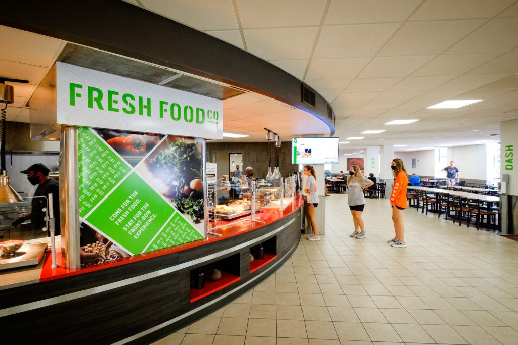Fresh Food Co. received equipment and décor upgrades over the summer.