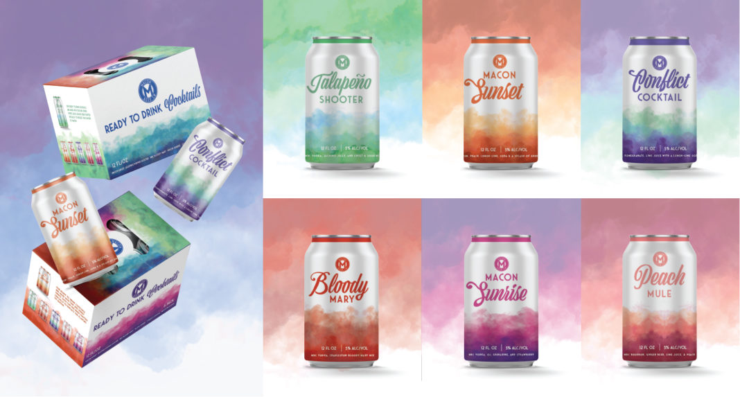 “Macon Beer Company Ready-to-Drink Packaging Design” by Emma Rose Bailey