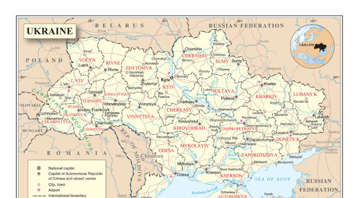 5 things to know about what’s happening in Ukraine, according to a Mercer expert Map of Ukraine