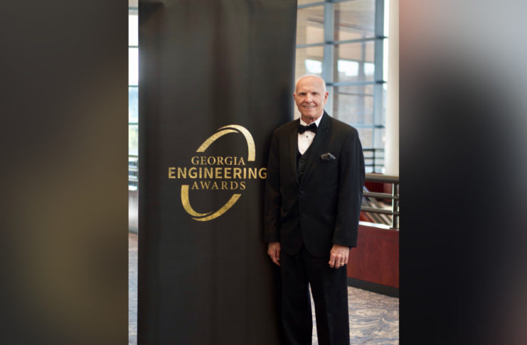 Richard Mines at Georgia Engineering Awards