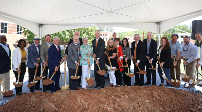 Mercer breaks ground on pharmacy and health sciences center in Atlanta Pharmacy Building Groundbreaking