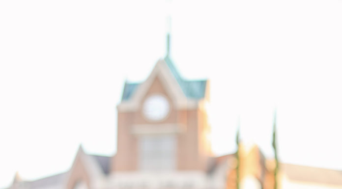 Graduate Spotlight: Savannah Duringer A woman is wearing an orange dress and graduation cap