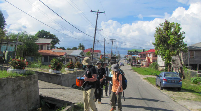 Mercer team works to make artisanal and small-scale gold mining safer in Guyana