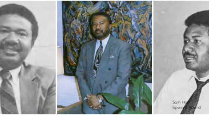 Sam Hart ‘made Mercer a better place for all of us’ | Mercer Legends From left, Sam Hart is pictured in the 1984, 1992 and 1982 issues of The Cauldron.