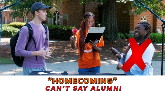 Students go head-to-head in Mercer-themed game | Bear on the Street