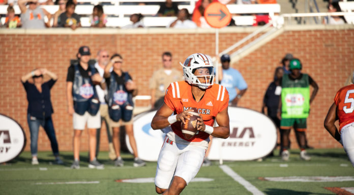 Mercer football moves up to No. 12 in coaches poll