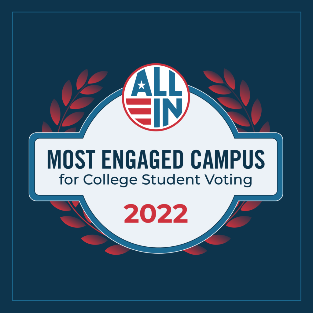 Most Engaged Campus badge