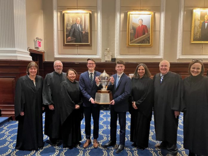 Mercer Regulation wins moot courtroom nationwide championship