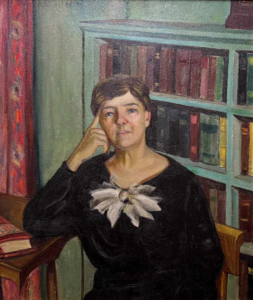 A painting of Sallie Boone