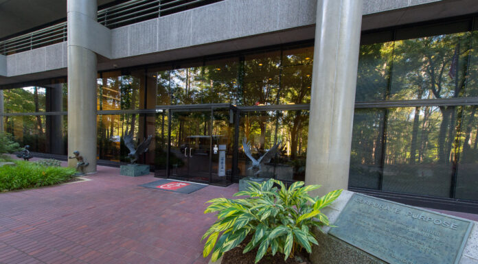 Mercer creating pipeline for graduates with companies like Chick-fil-A The front of the Chick-fil-A headquarters building.