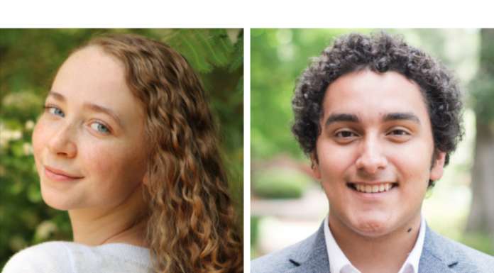 Two juniors selected to participate in AMGEN Scholarship program headshots of kyla hudson and nuren lara