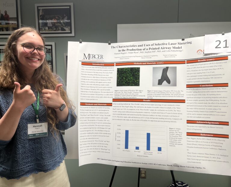 Mercer students win awards at engineering conference