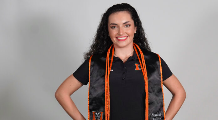 Graduate Spotlight: Tracy Rodriguez tracy rodriguez wears graduation stoll