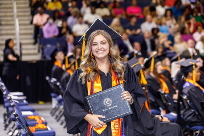 graduate holds degree