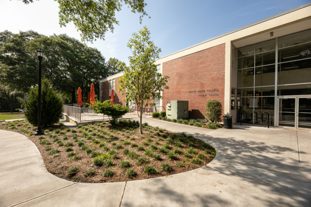 connell student center facade