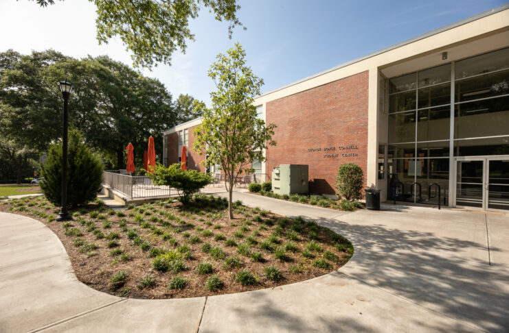 connell student center facade