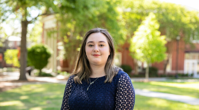 Goldwater Scholar nurtures passion for health research at Mercer Dakota Ellis on the Mercer campus
