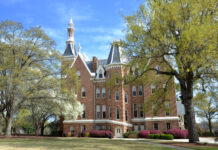 Mercer awarded grant to strengthen character education across the University four story brick building