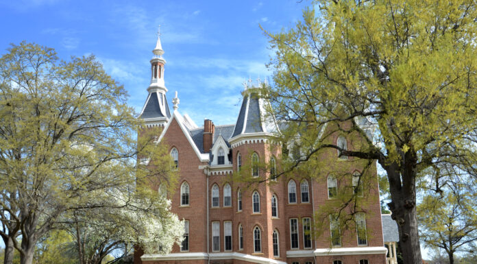 Mercer awarded grant to strengthen character education across the University four story brick building