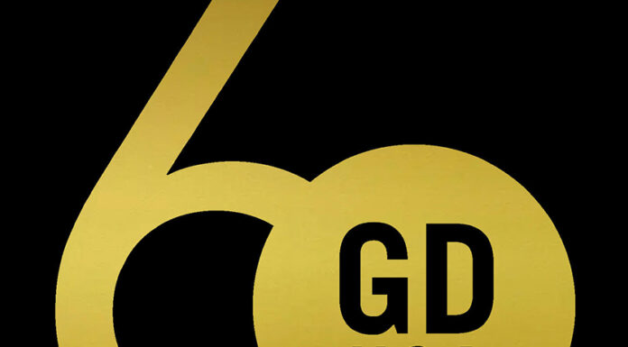 Graphic design recognized as a top program Graphic Design USA 60th logo