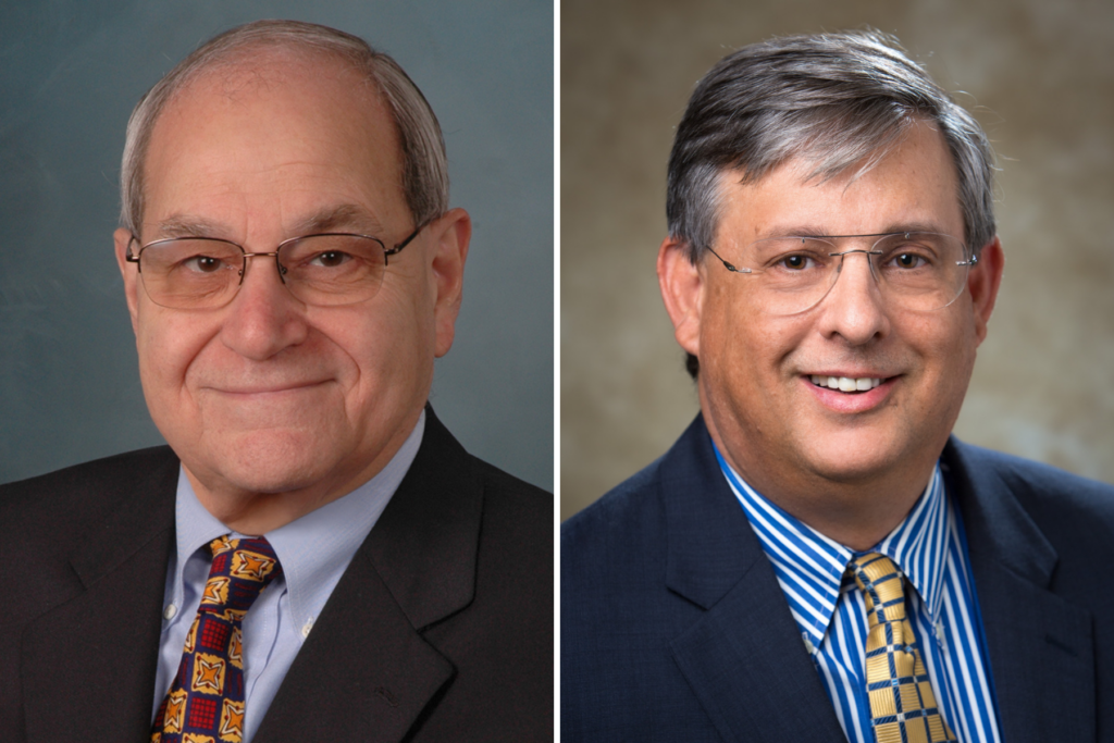 side by side headshots of dr. martin greenberg and dr. stephen williams