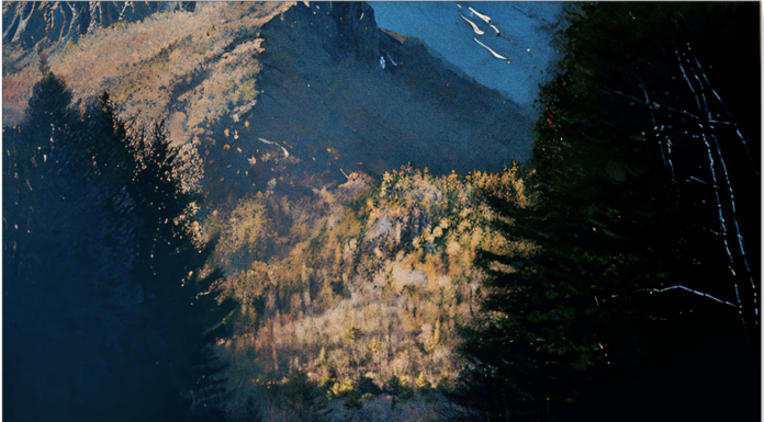 Album premiere party to highlight new Mercer, Macon musicians’ album with London Symphony Orchestra Album cover with mountains and trees