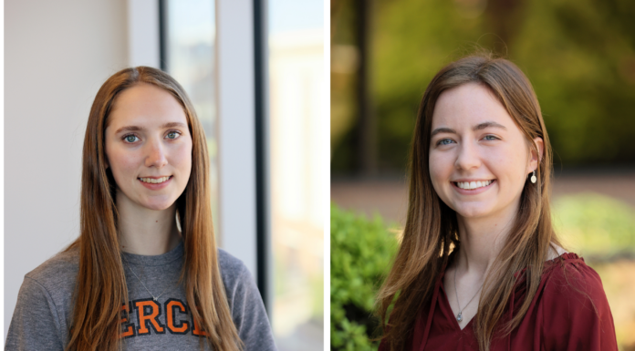 Sophomore and junior named Goldwater Scholars Headshots of Sarah Boyer and Mia Jastrzembski